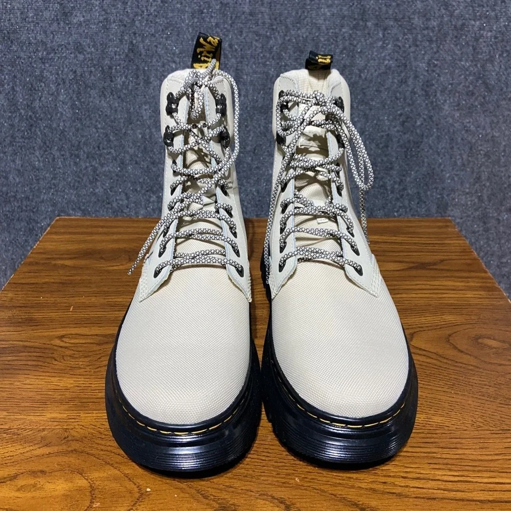 Dr Martens Tarik Parchment Utility Boots Mens 10 Womens 11 Extra Tough 50/50 NEW